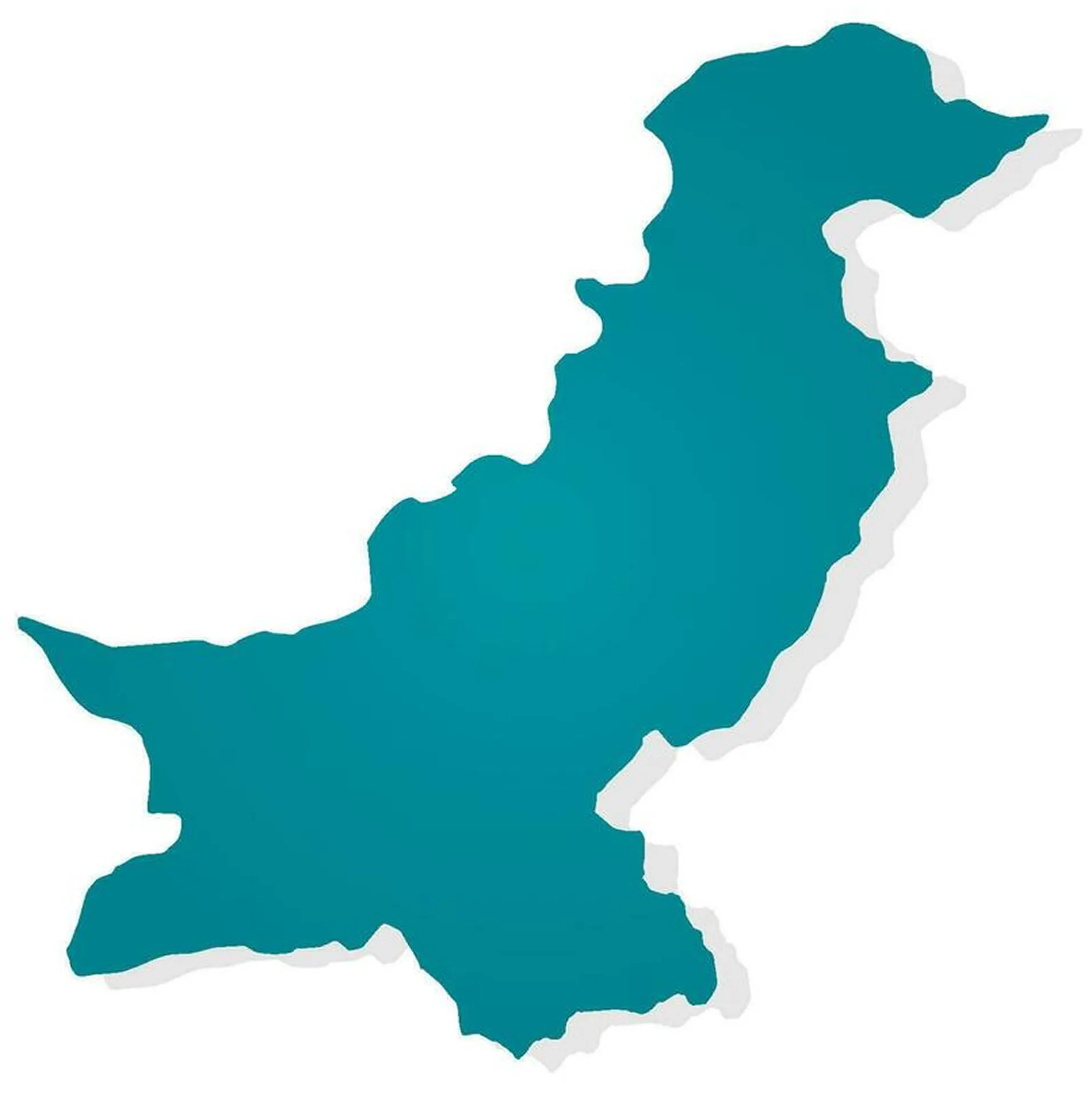 Map of Pakistan showing Odyssey School System campus locations